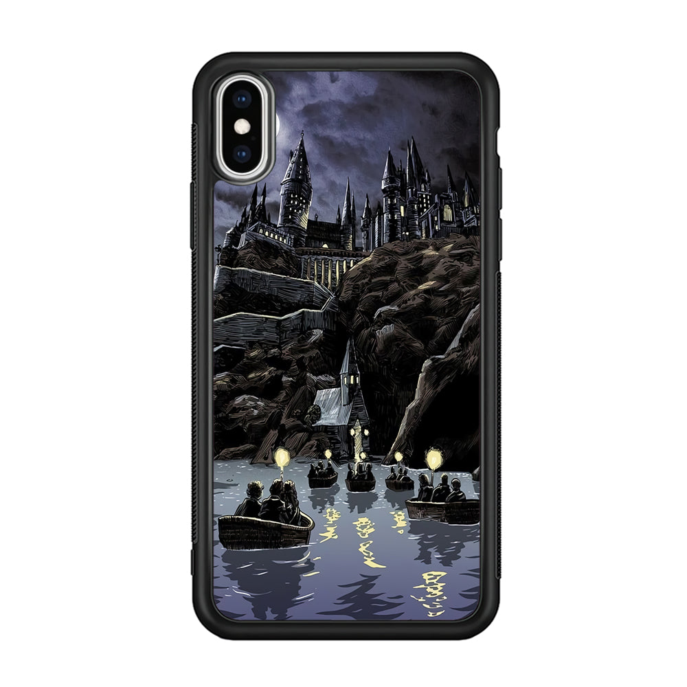 Harry Potter Hogwarts Painting iPhone Xs Case