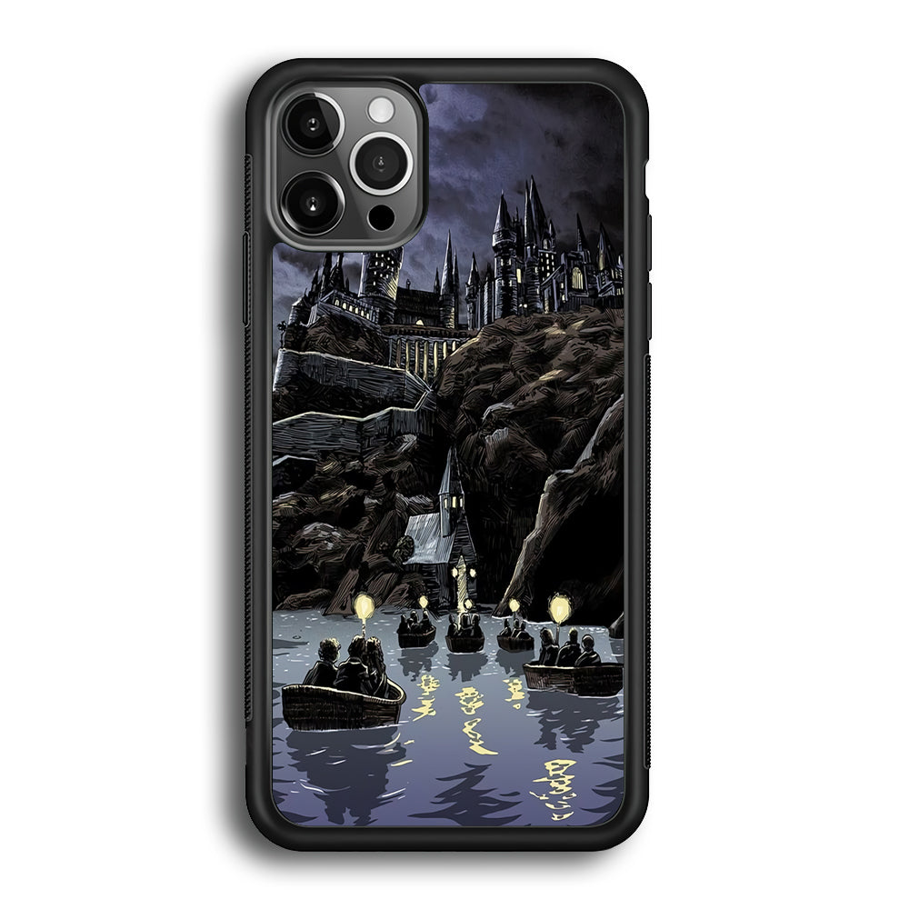 Harry Potter Hogwarts Painting iPhone 12 Pro Case