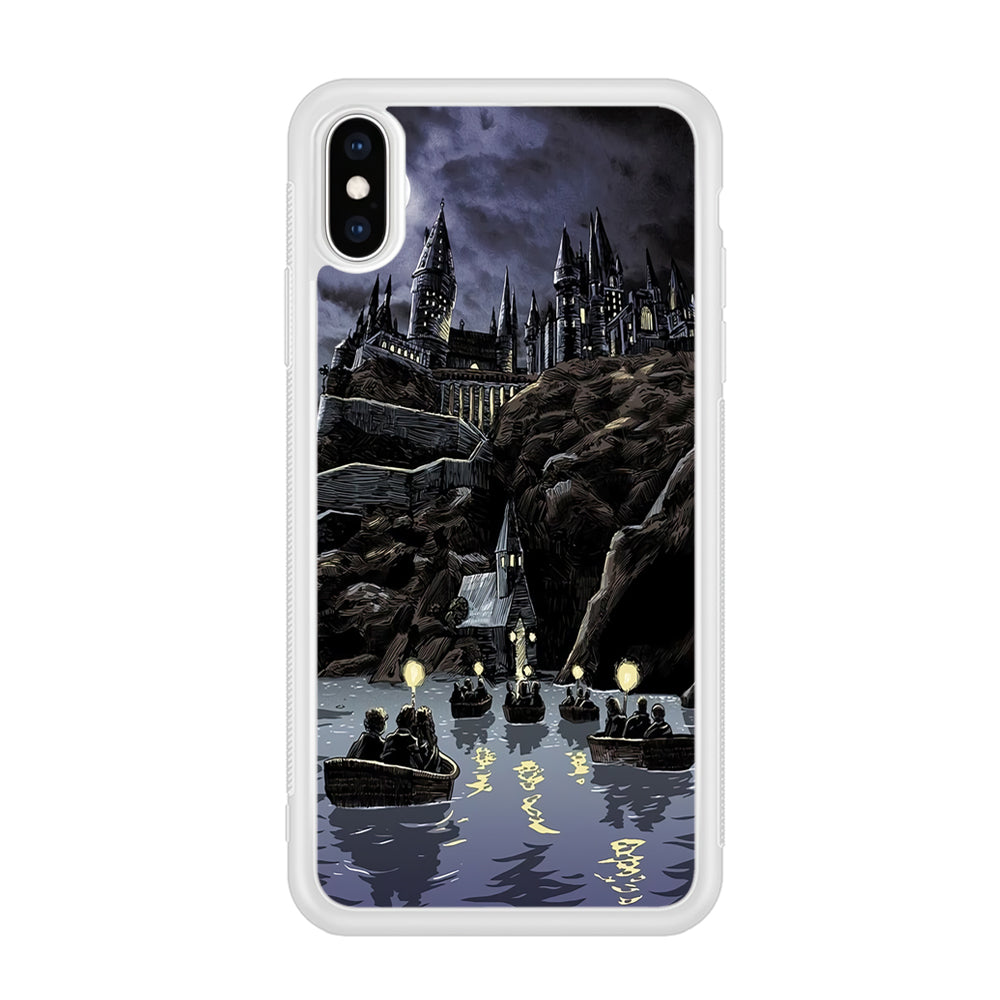 Harry Potter Hogwarts Painting iPhone Xs Case