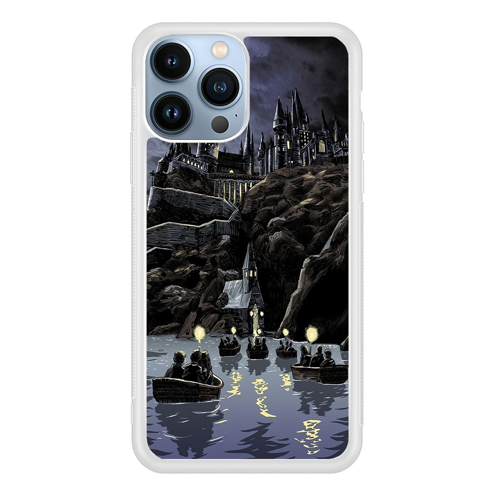 Harry Potter Hogwarts Painting iPhone 14 Pro Case