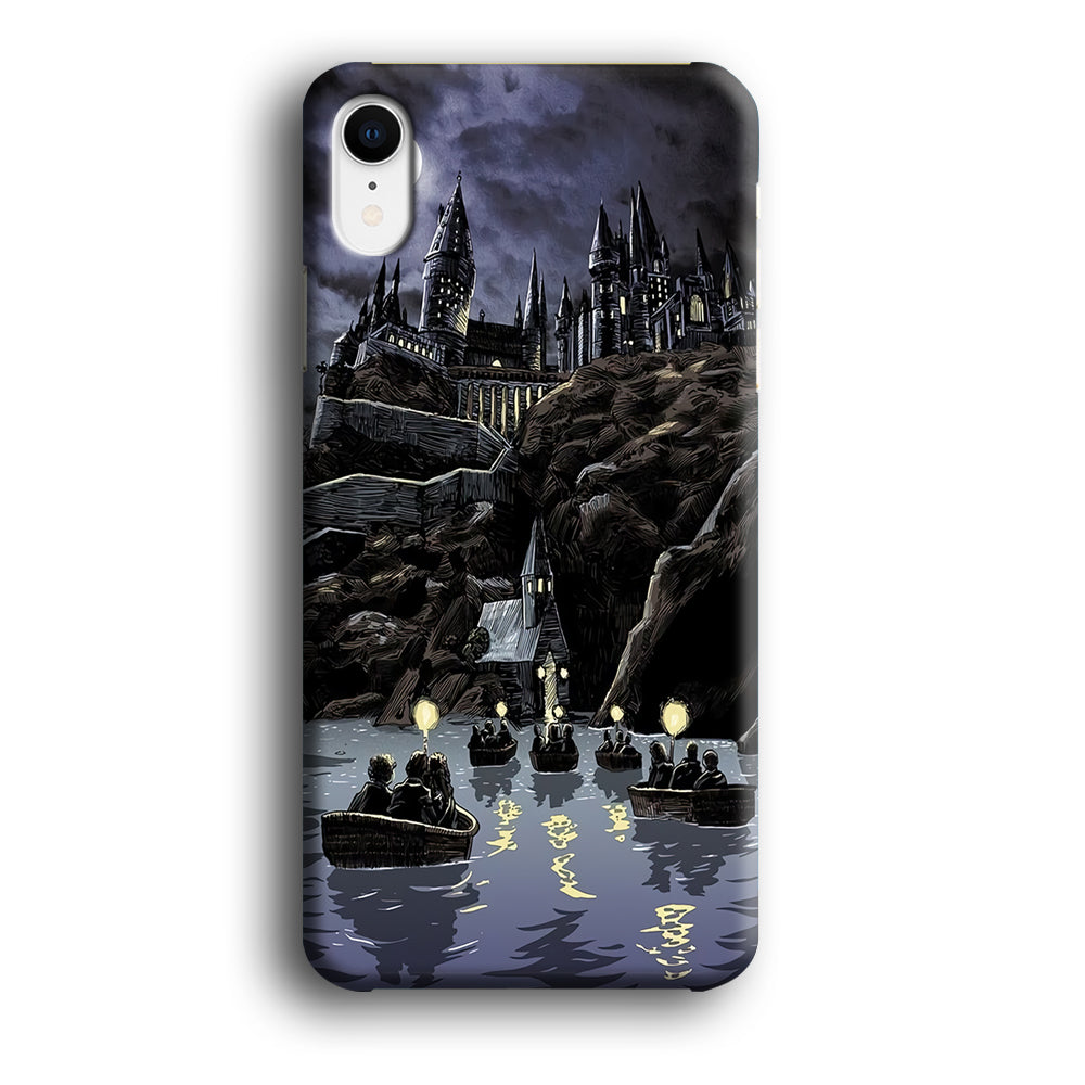 Harry Potter Hogwarts Painting iPhone XR Case