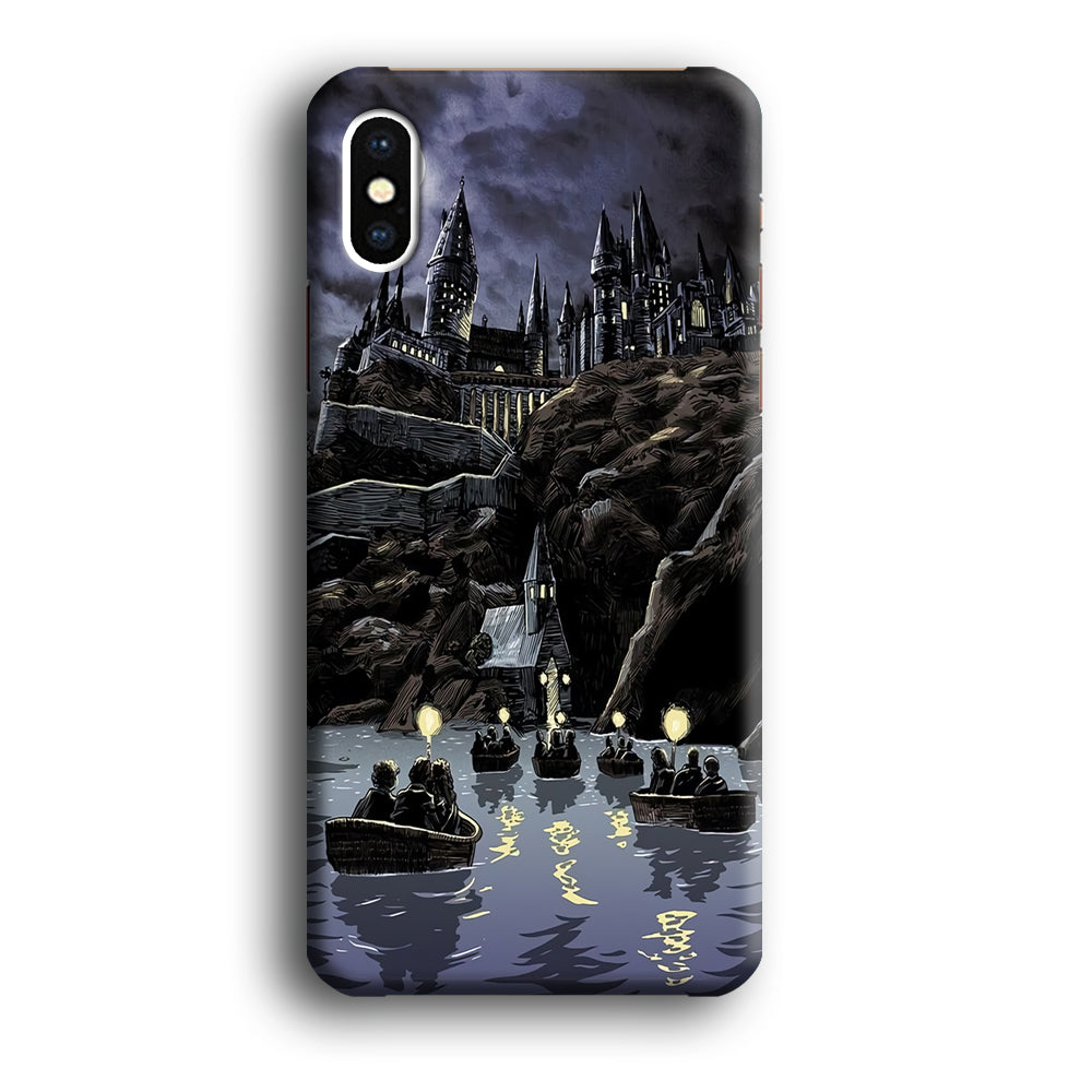 Harry Potter Hogwarts Painting iPhone X Case