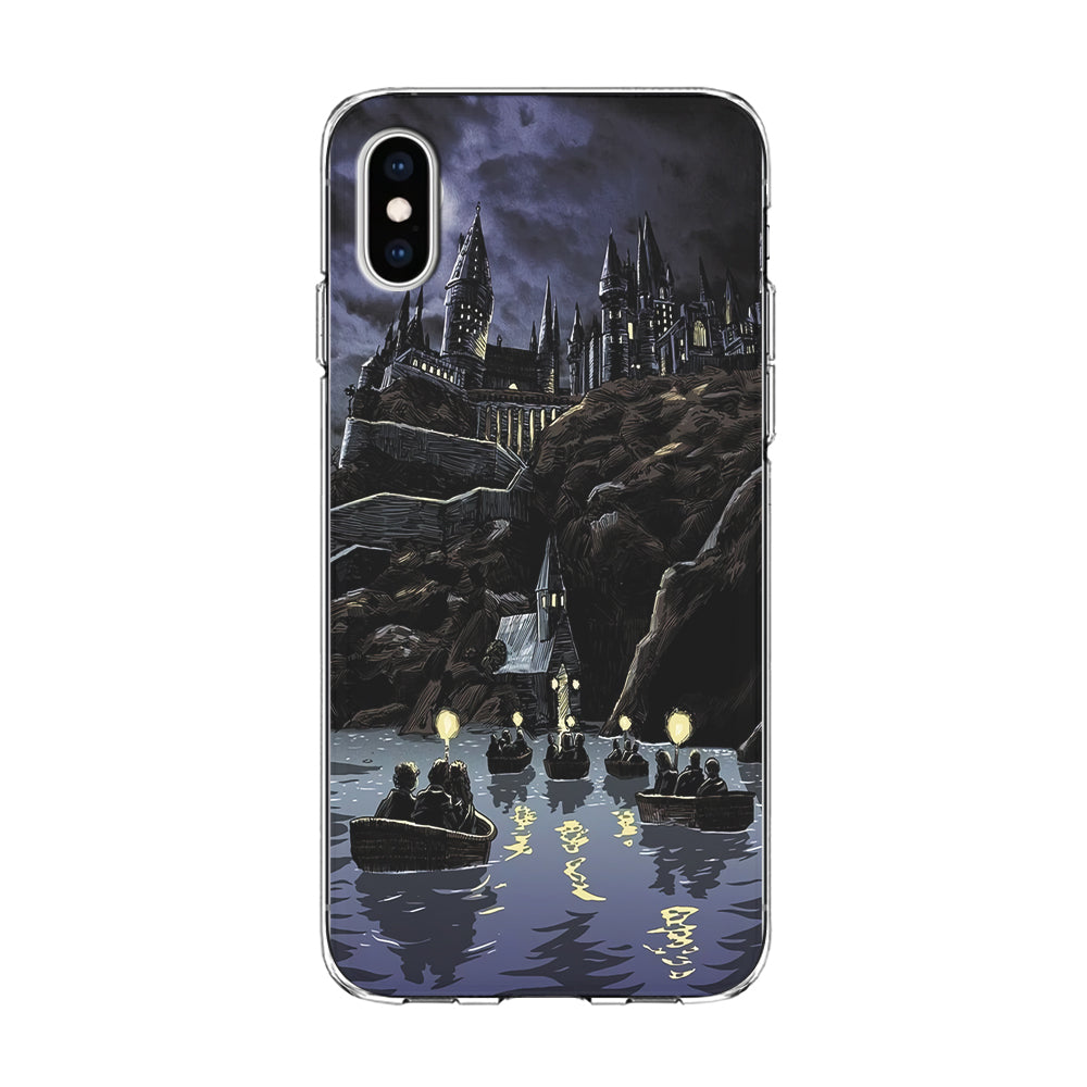 Harry Potter Hogwarts Painting iPhone X Case