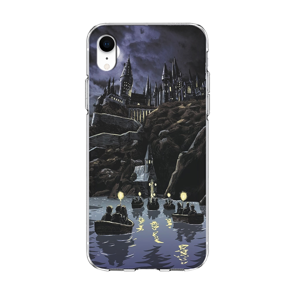 Harry Potter Hogwarts Painting iPhone XR Case