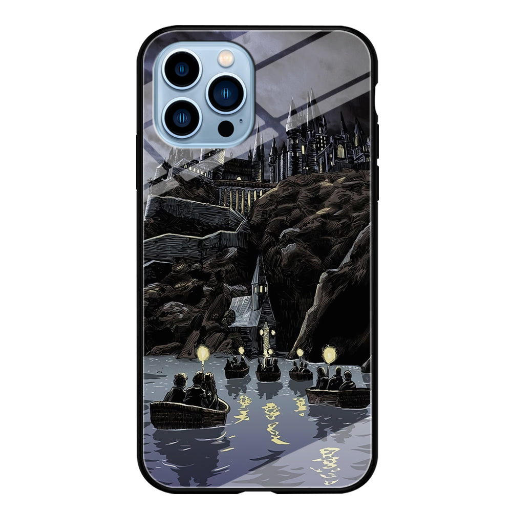 Harry Potter Hogwarts Painting iPhone 14 Pro Case