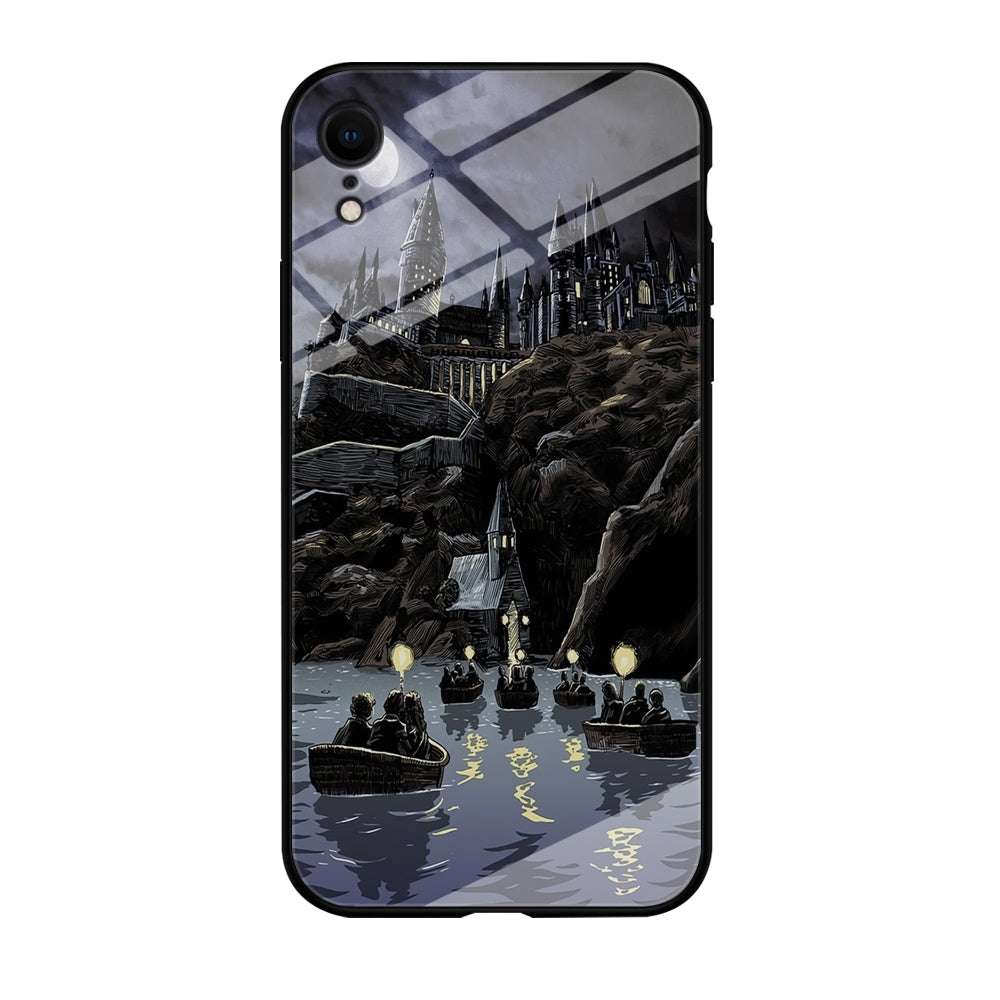 Harry Potter Hogwarts Painting iPhone XR Case