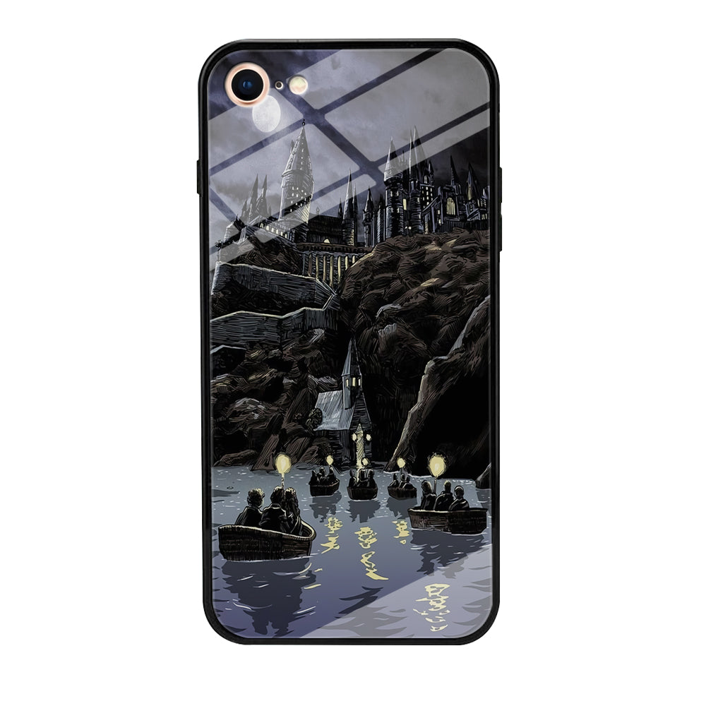 Harry Potter Hogwarts Painting iPhone SE 2020 Case