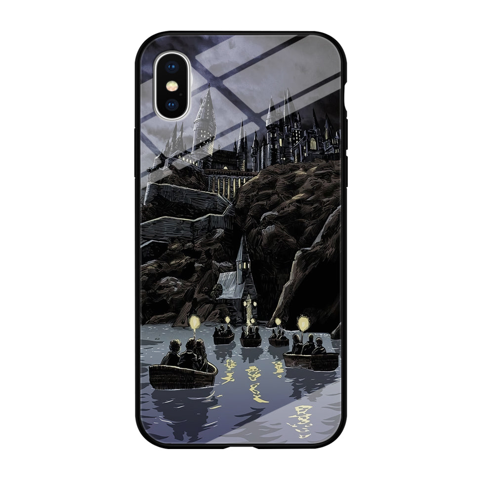 Harry Potter Hogwarts Painting iPhone Xs Max Case