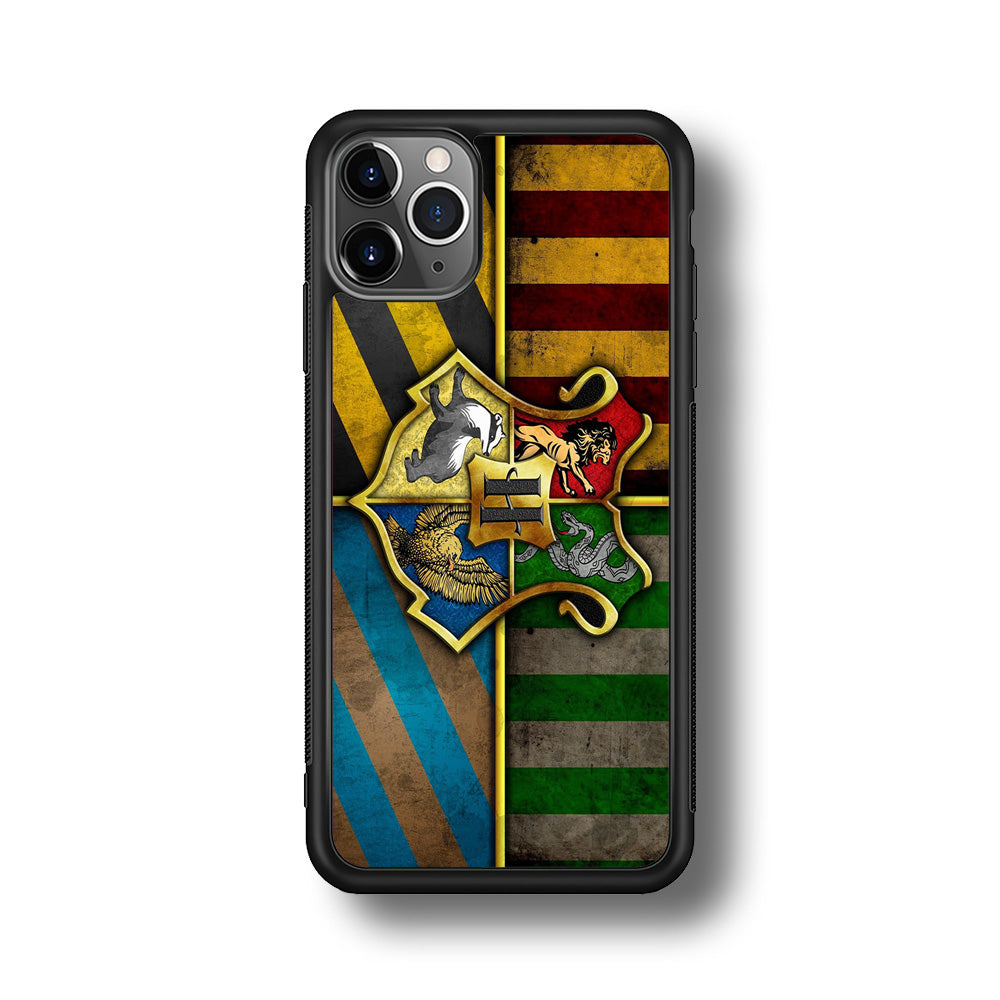 Harry Potter Hogwarts Symbol Flag iPhone 11 Pro Case