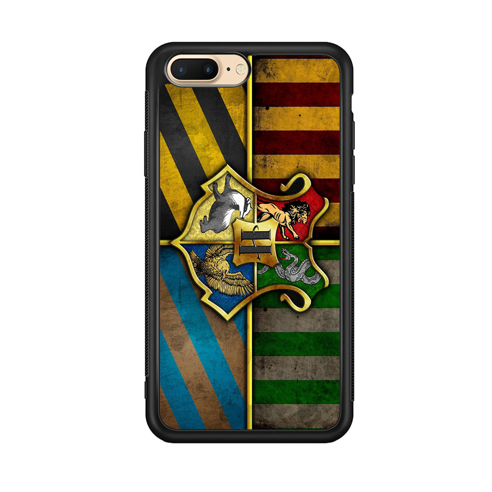 Harry Potter Hogwarts Symbol Flag iPhone 7 Plus Case