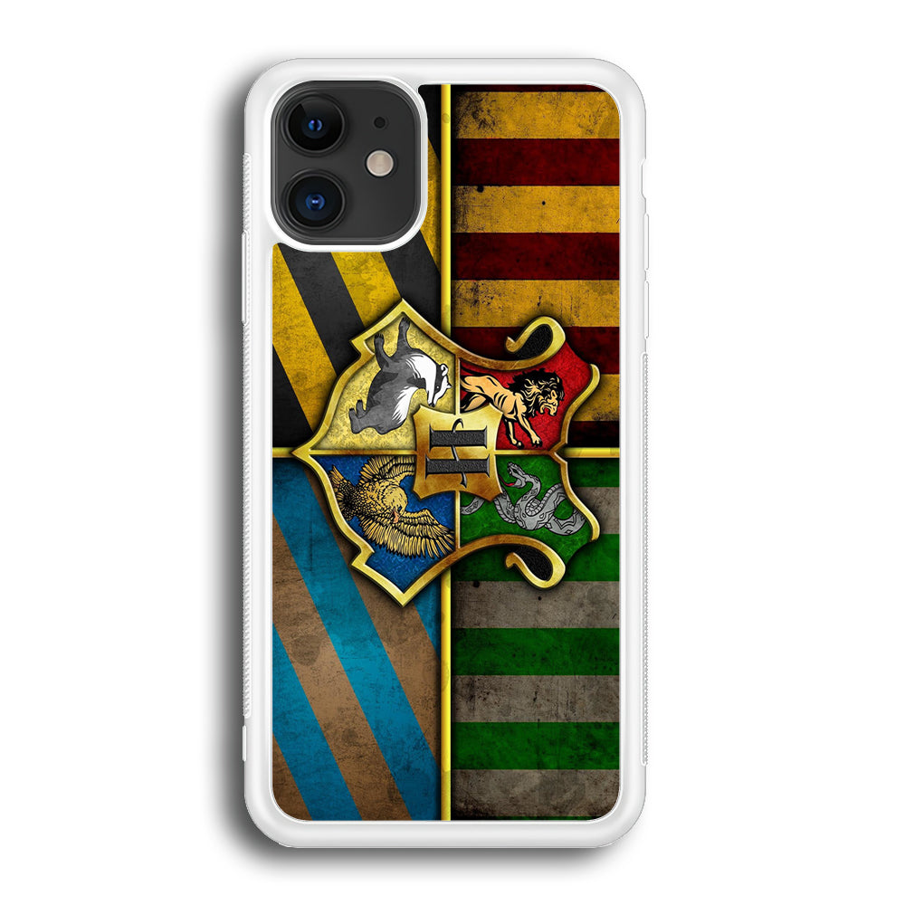 Harry Potter Hogwarts Symbol Flag iPhone 12 Mini Case