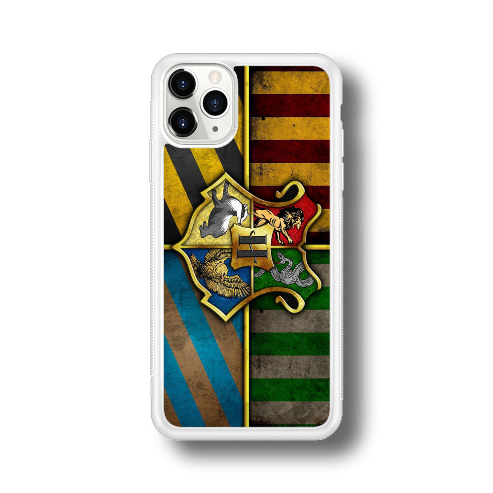 Harry Potter Hogwarts Symbol Flag iPhone 11 Pro Max Case