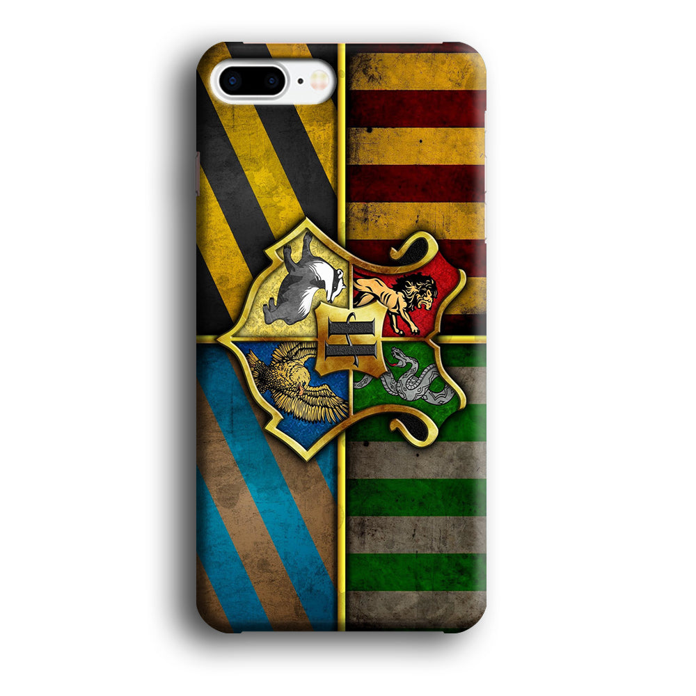 Harry Potter Hogwarts Symbol Flag iPhone 7 Plus Case