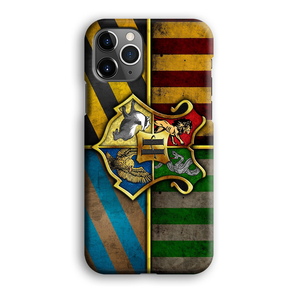 Harry Potter Hogwarts Symbol Flag iPhone 12 Pro Max Case