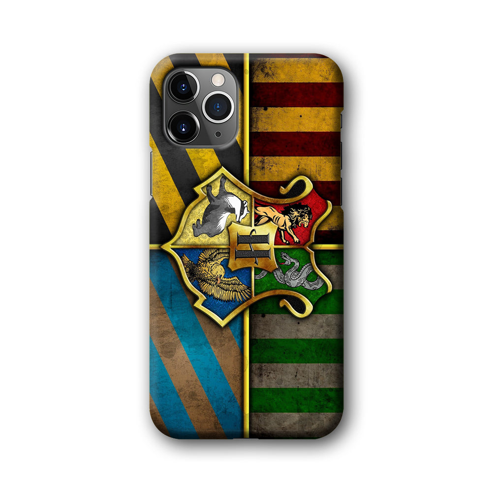 Harry Potter Hogwarts Symbol Flag iPhone 11 Pro Max Case