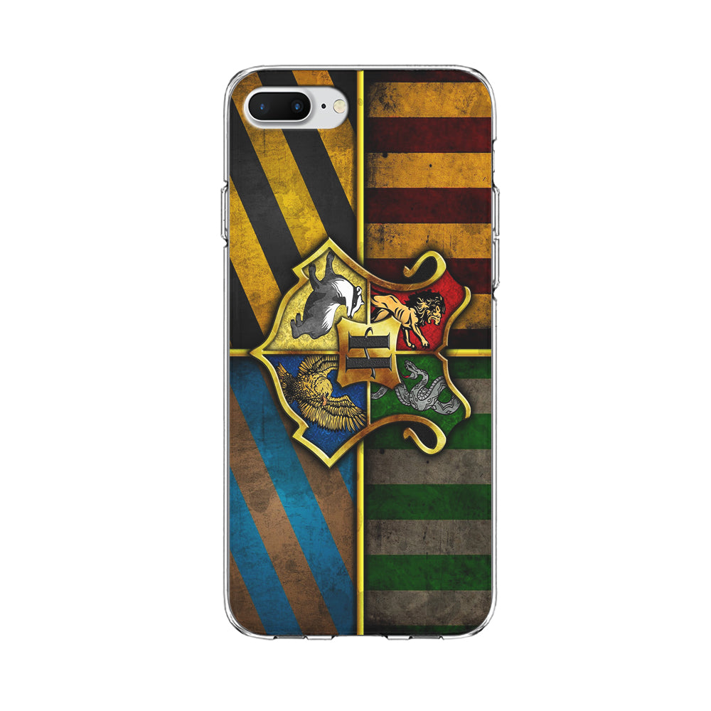 Harry Potter Hogwarts Symbol Flag iPhone 7 Plus Case