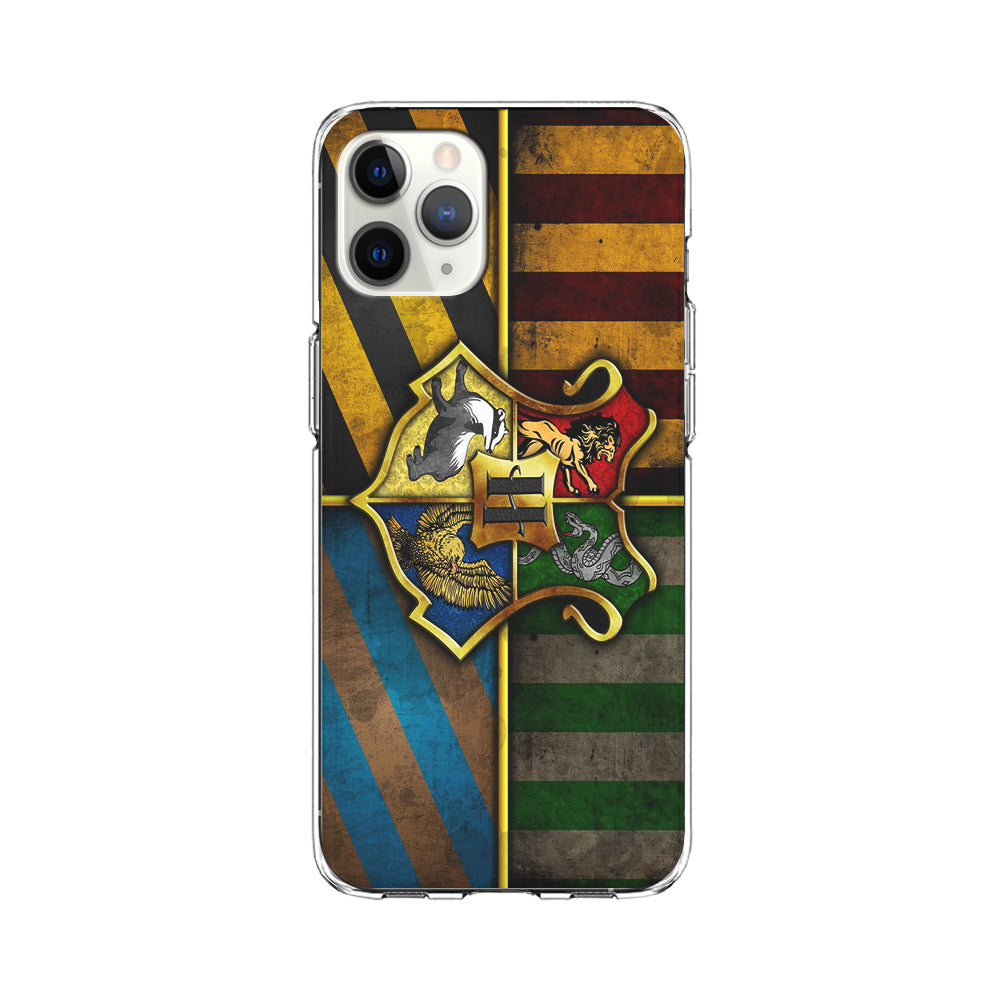 Harry Potter Hogwarts Symbol Flag iPhone 11 Pro Max Case