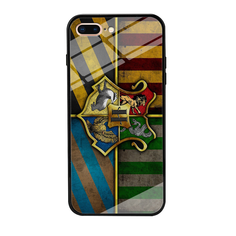 Harry Potter Hogwarts Symbol Flag iPhone 7 Plus Case