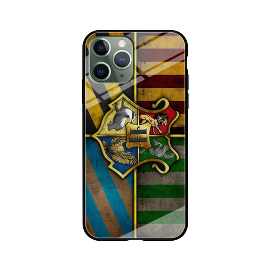 Harry Potter Hogwarts Symbol Flag iPhone 11 Pro Case