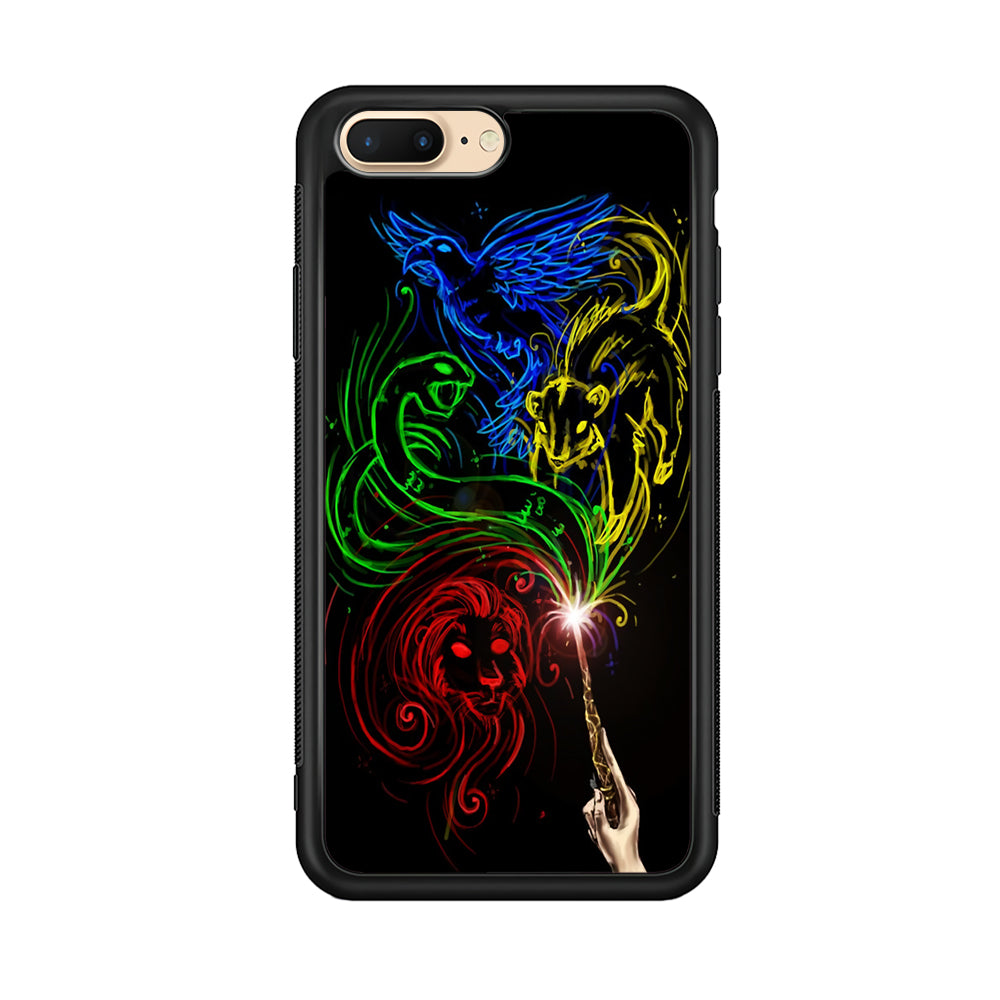 Harry Potter Magic Wand iPhone 8 Plus Case