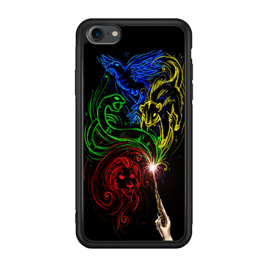 Harry Potter Magic Wand iPhone SE 3 2022 Case
