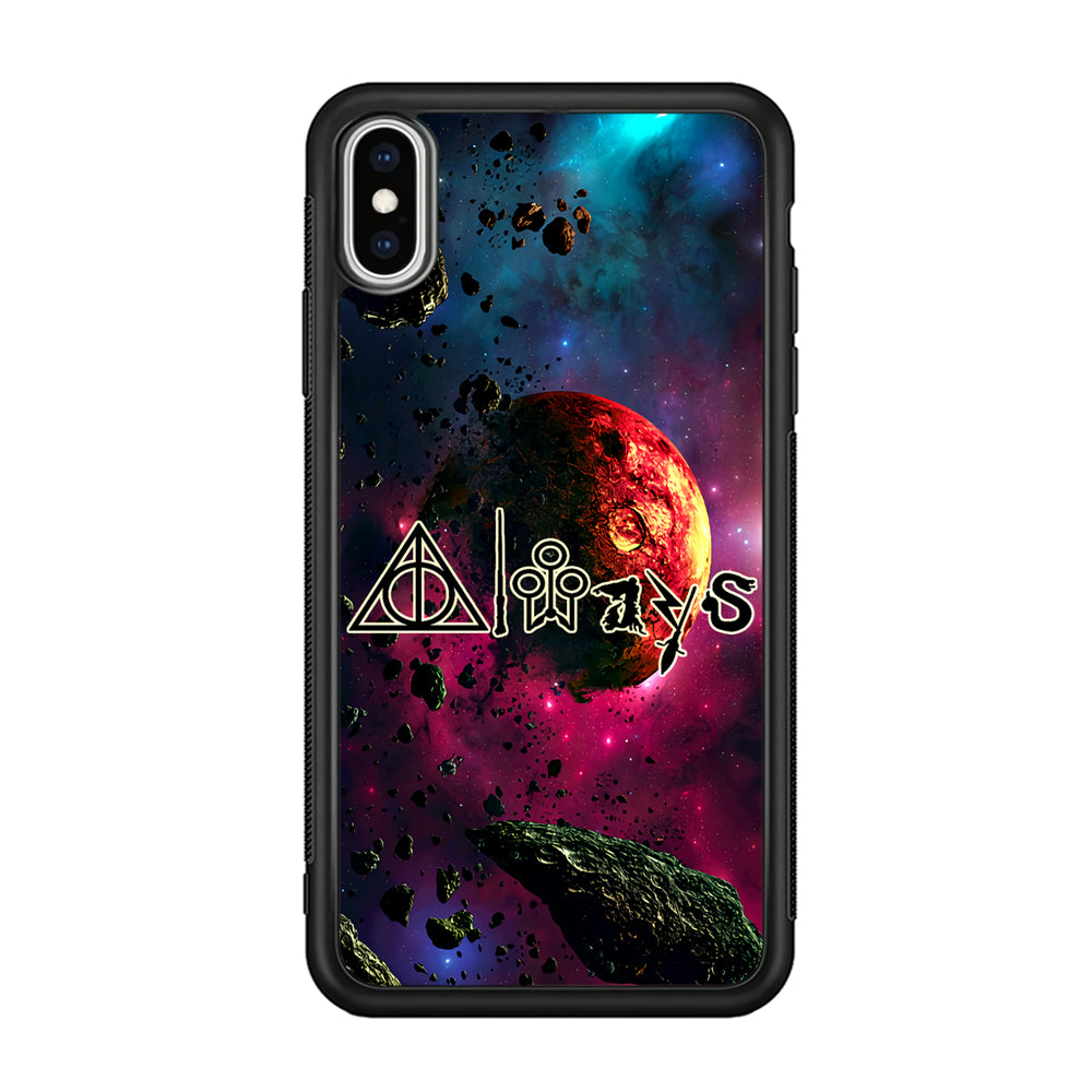 Harry Potter Symbol Galaxy iPhone X Case