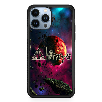 Harry Potter Symbol Galaxy iPhone 14 Pro Case