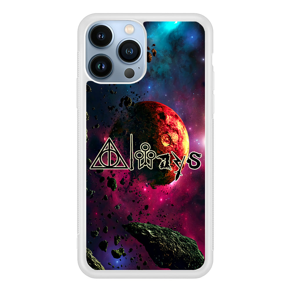 Harry Potter Symbol Galaxy iPhone 14 Pro Case