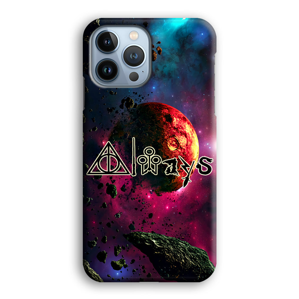 Harry Potter Symbol Galaxy iPhone 14 Pro Max Case