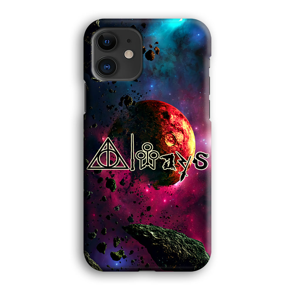 Harry Potter Symbol Galaxy iPhone 12 Mini Case