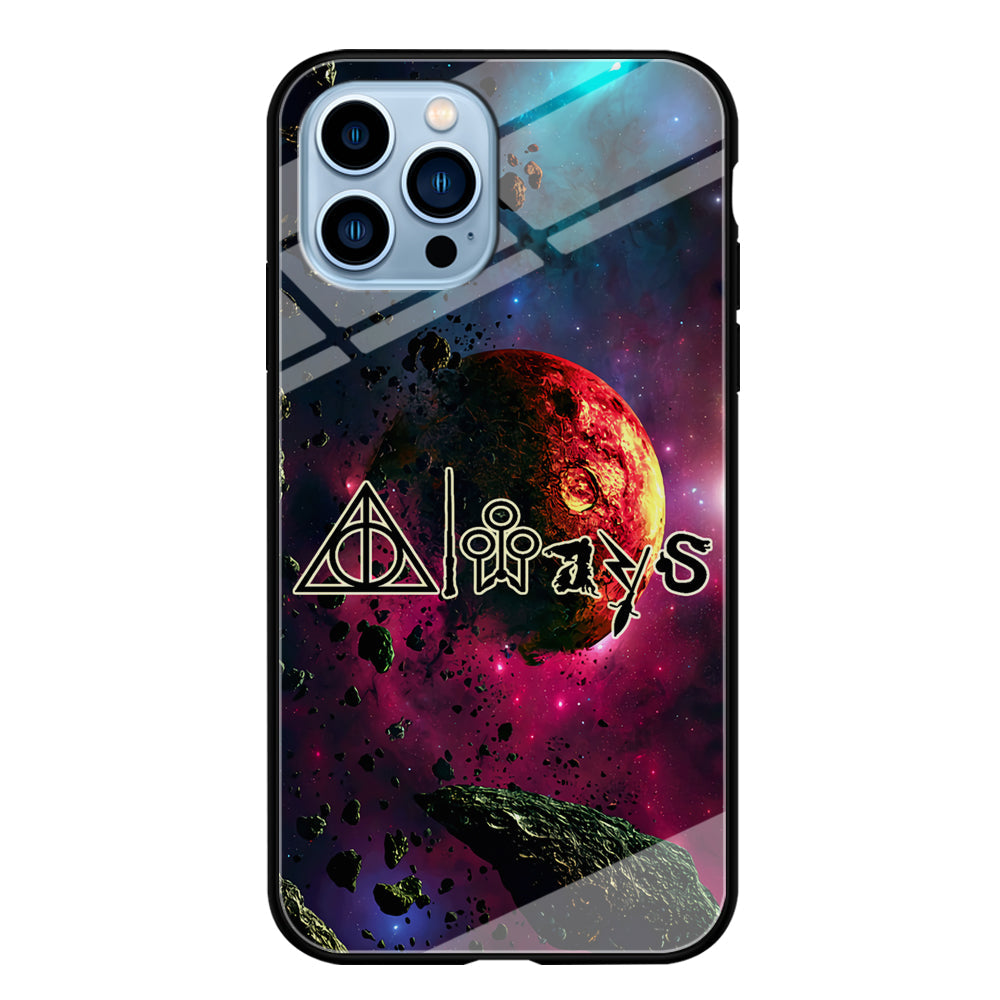 Harry Potter Symbol Galaxy iPhone 13 Pro Case