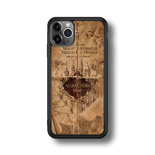 Harry Potter The Marauder's Map iPhone 11 Pro Max Case