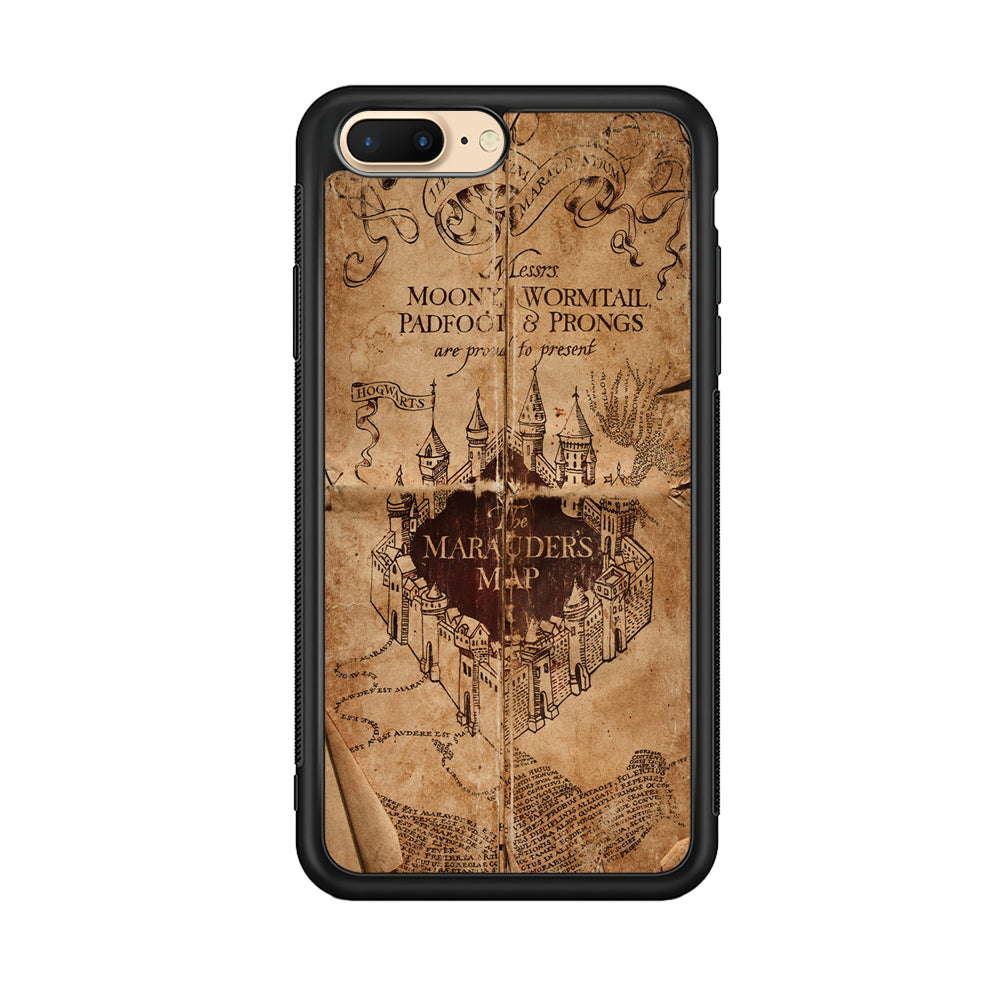 Harry Potter The Marauder's Map iPhone 7 Plus Case