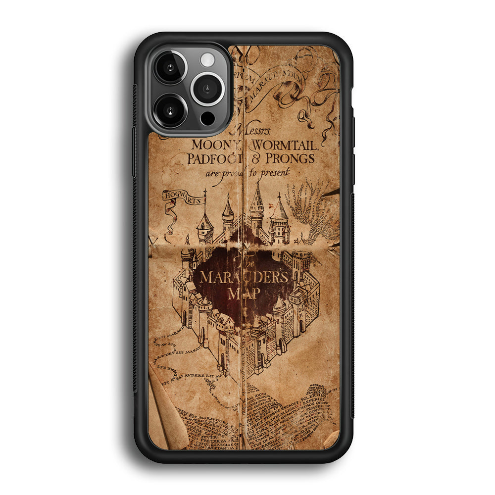 Harry Potter The Marauder's Map iPhone 12 Pro Max Case