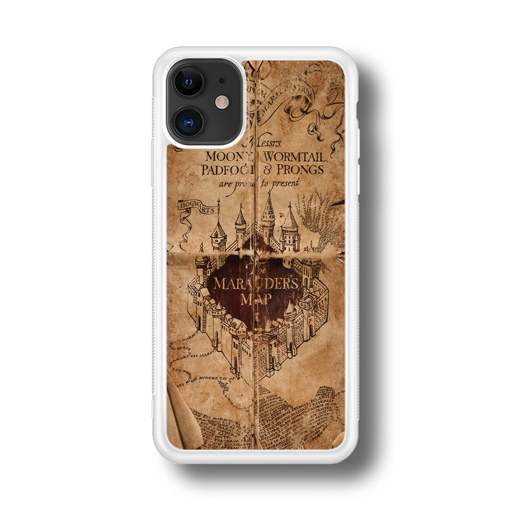 Harry Potter The Marauder's Map iPhone 11 Case