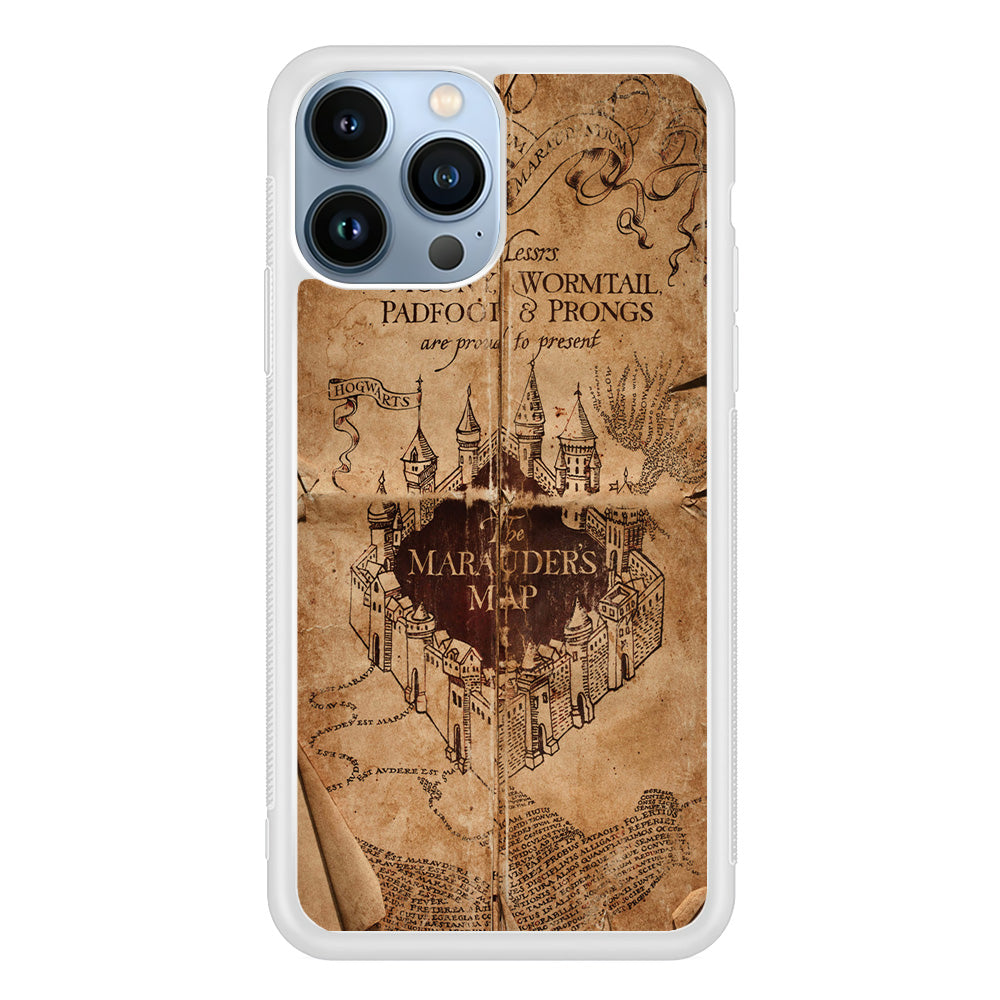 Harry Potter The Marauder's Map iPhone 13 Pro Case