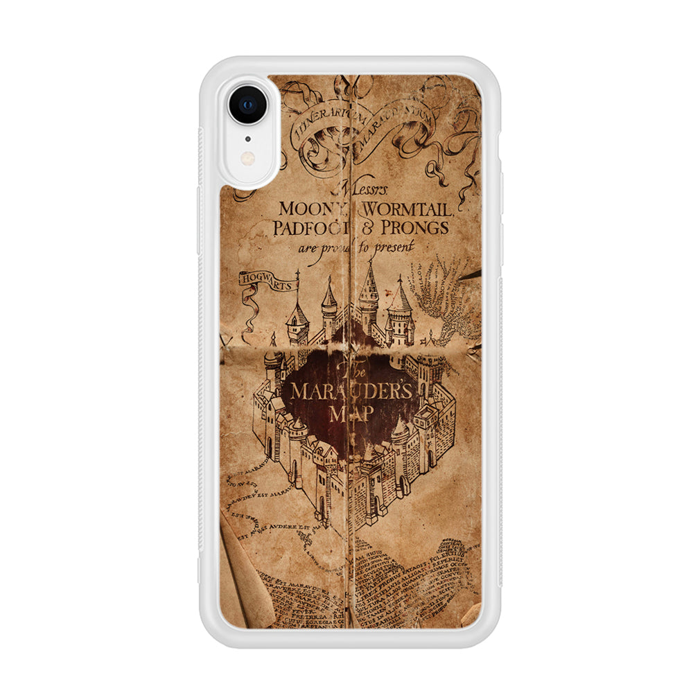 Harry Potter The Marauder's Map iPhone XR Case