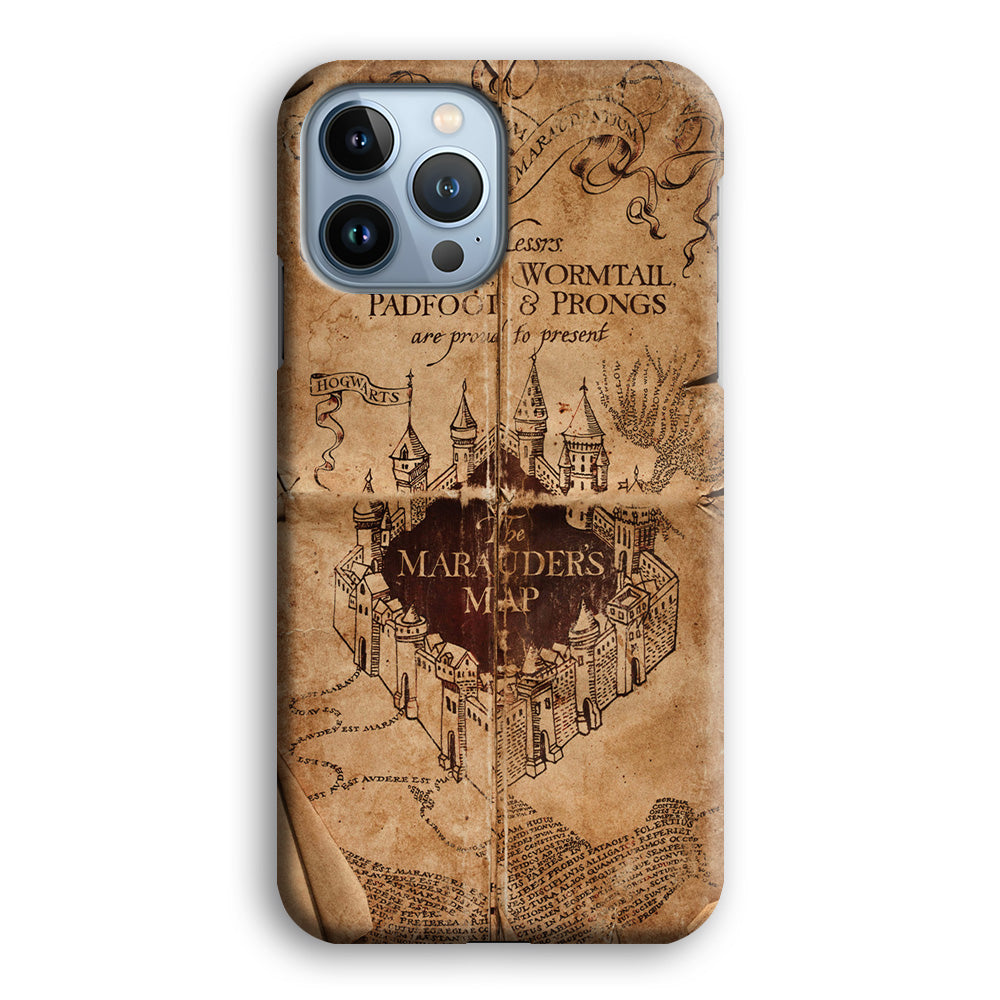 Harry Potter The Marauder's Map iPhone 14 Pro Case