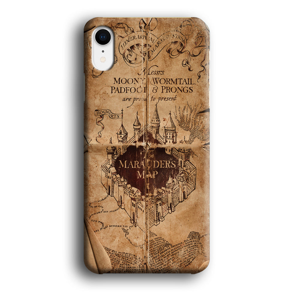 Harry Potter The Marauder's Map iPhone XR Case