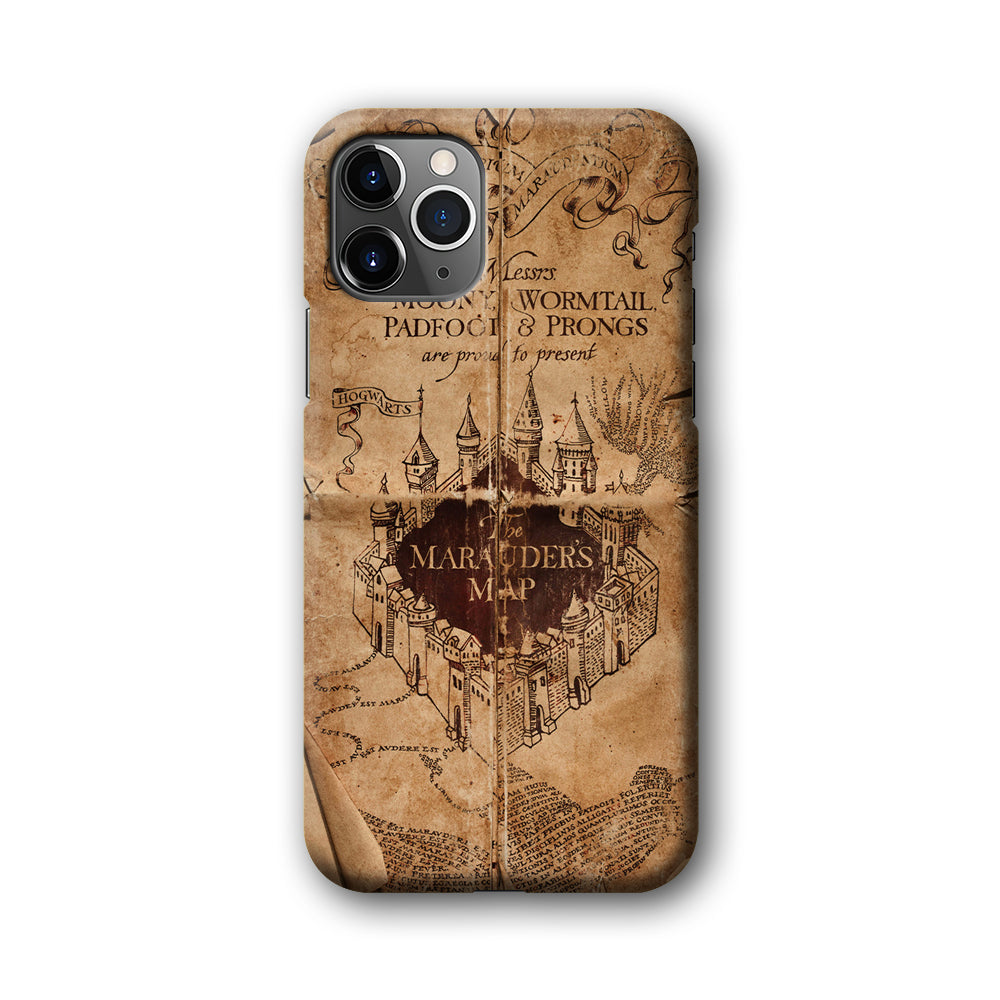 Harry Potter The Marauder's Map iPhone 11 Pro Case