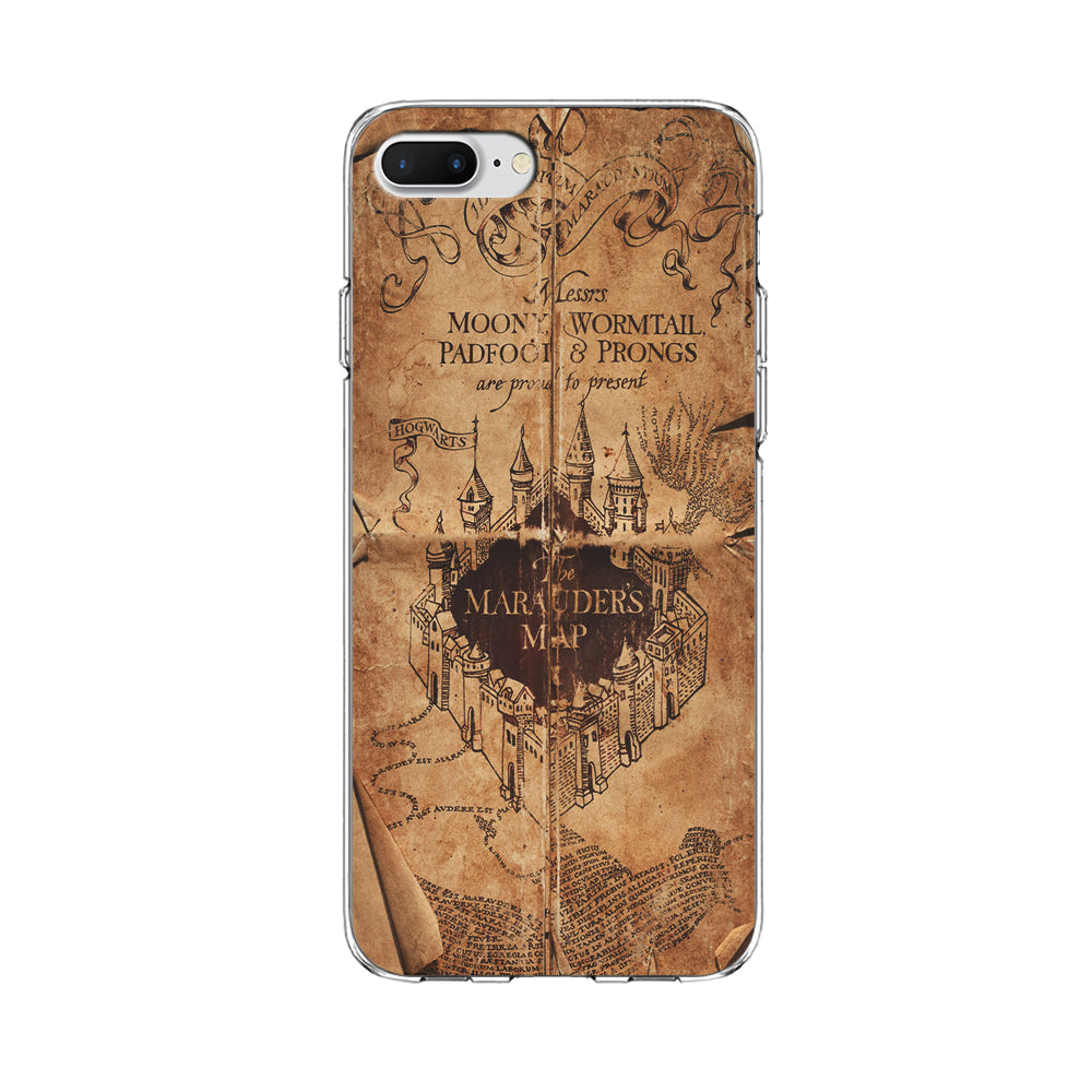 Harry Potter The Marauder's Map iPhone 7 Plus Case