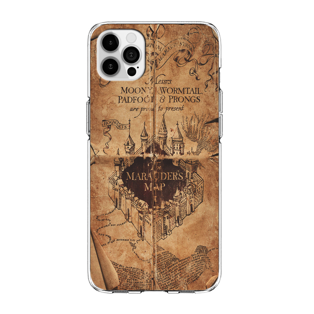 Harry Potter The Marauder's Map iPhone 13 Pro Max Case