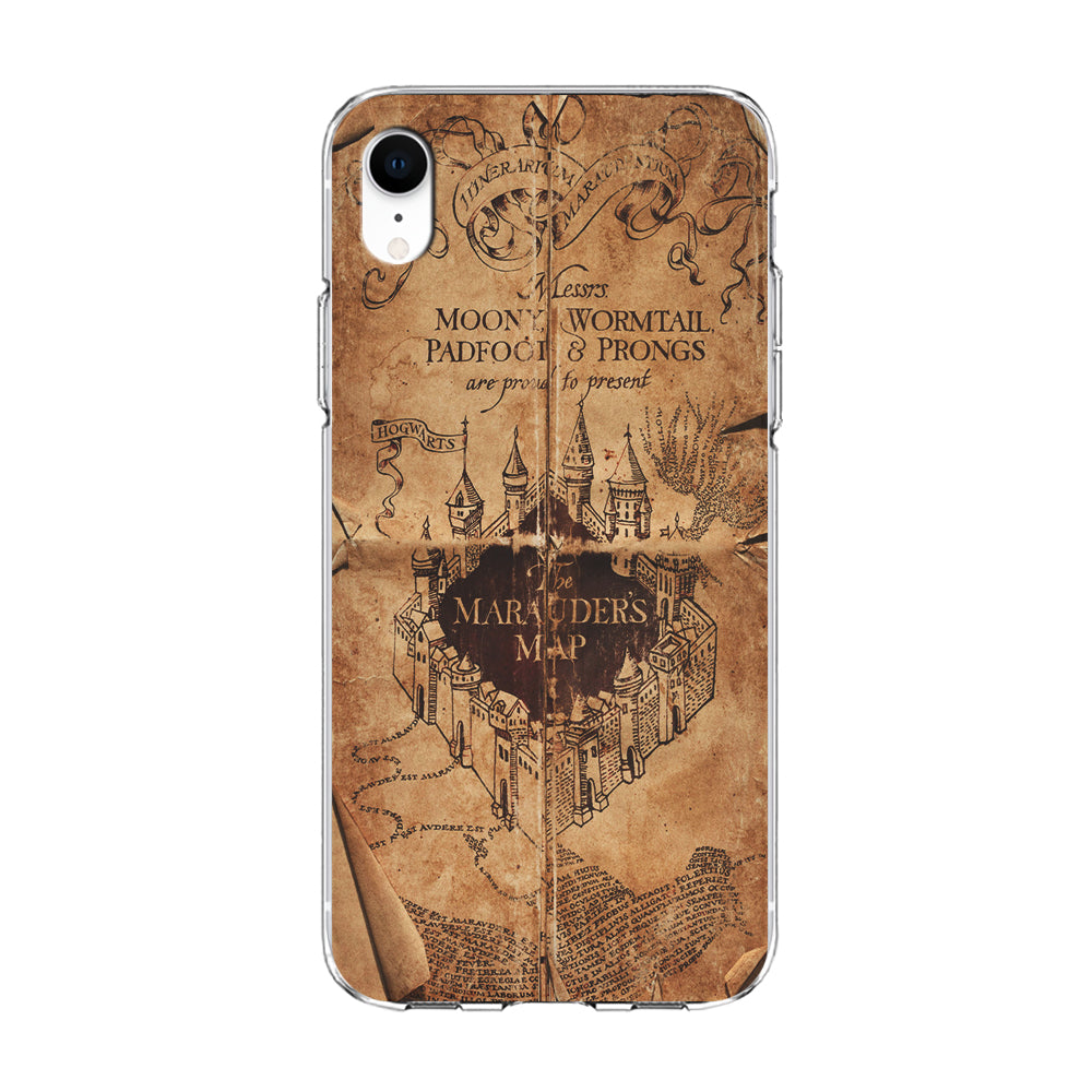 Harry Potter The Marauder's Map iPhone XR Case