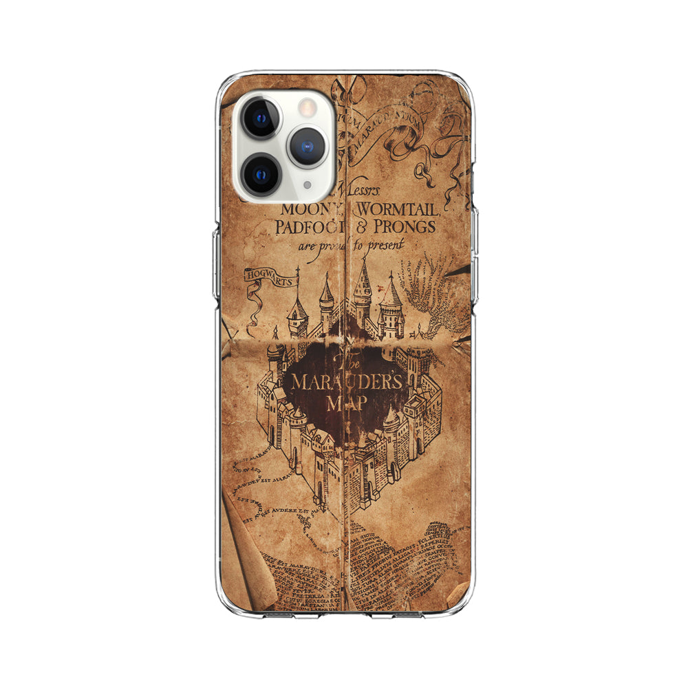 Harry Potter The Marauder's Map iPhone 11 Pro Case