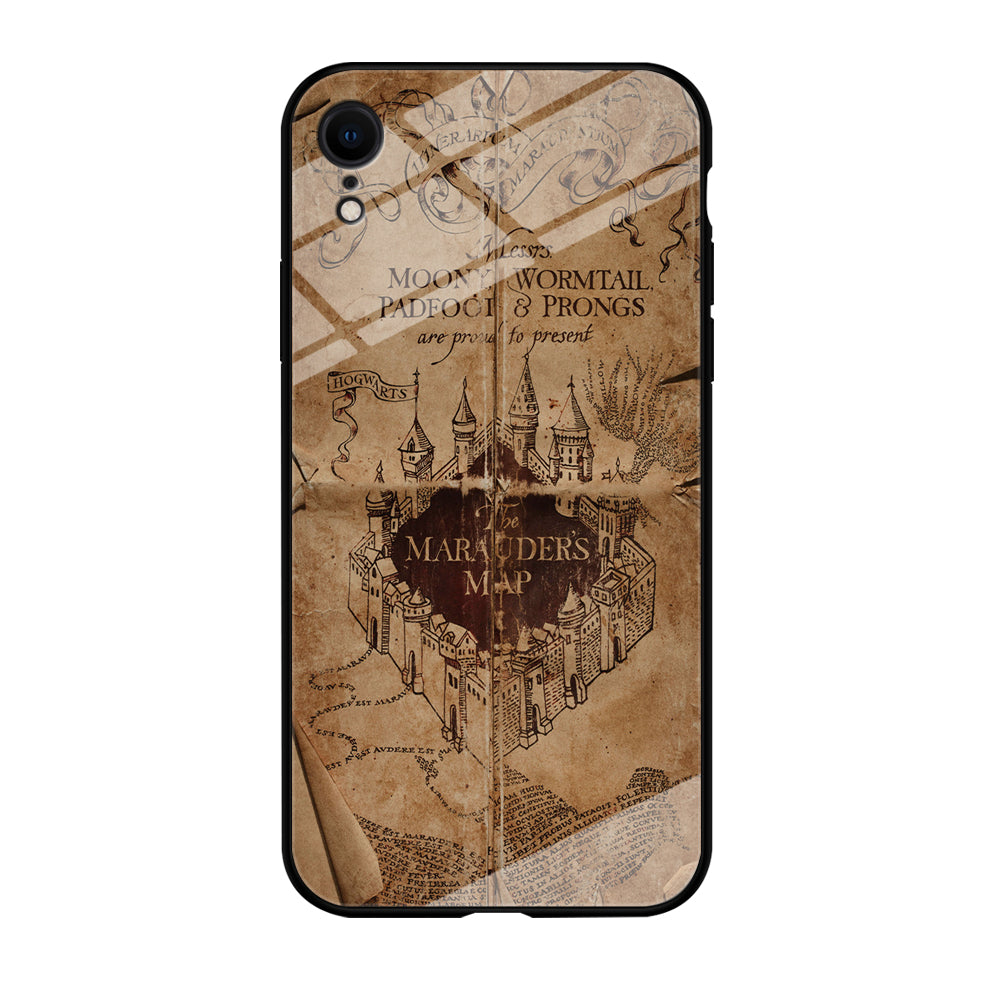 Harry Potter The Marauder's Map iPhone XR Case