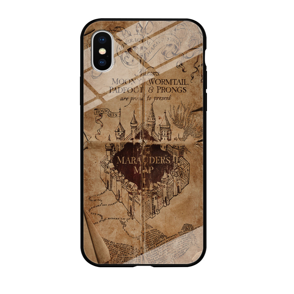 Harry Potter The Marauder's Map iPhone Xs Max Case