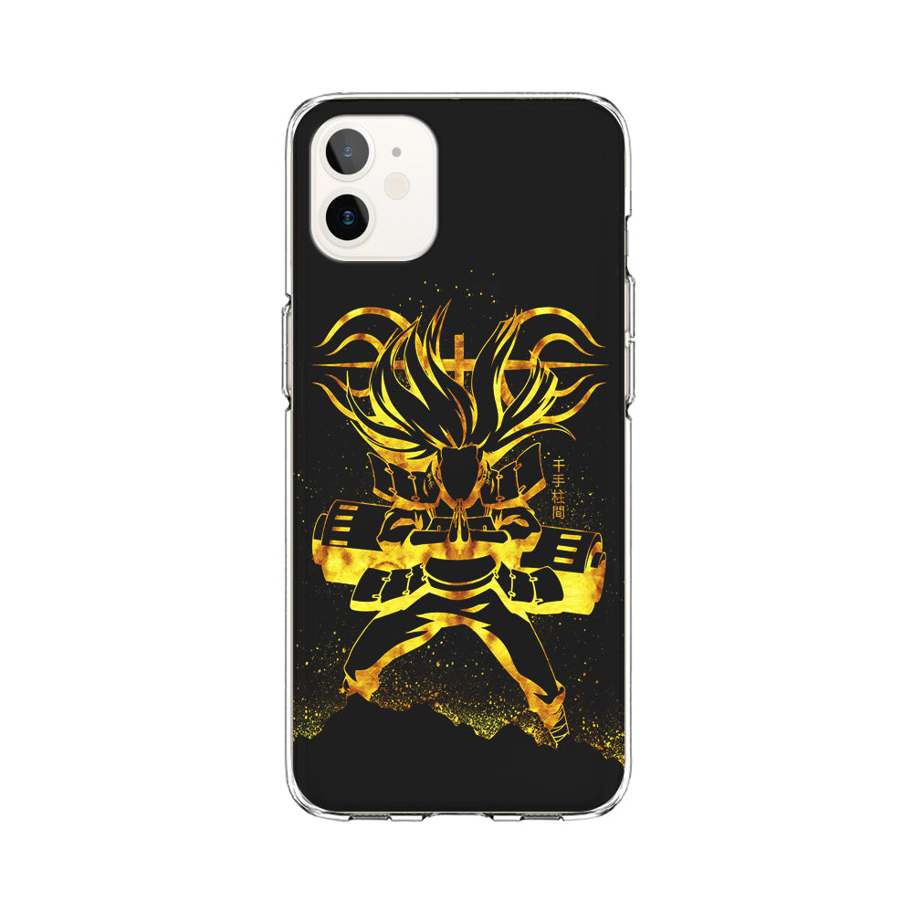 Hashirama Senju Gold iPhone 12 Case-Phone Case-Clear Soft Case-Altracase