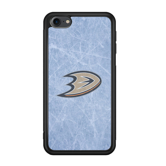 Hockey Anaheim Ducks NHL 001 iPod Touch 6 Case-Phone Case-Rubber White (2D Case)-Altracase