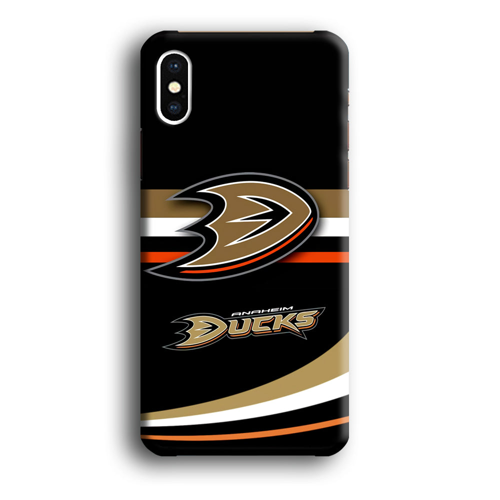 Hockey Anaheim Ducks NHL 002 iPhone Xs Case