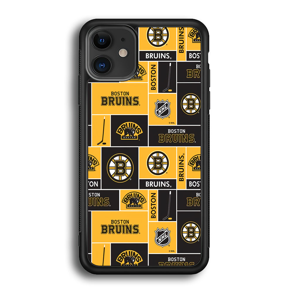 Hockey Boston Bruins NHL 001 iPhone 12 Case